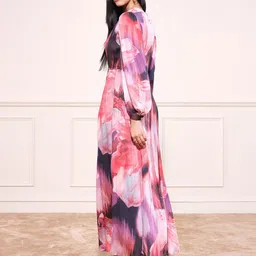 AND Women Tie and Dye Printed Maxi Dress image 3