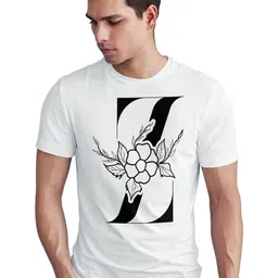 Seekbuylove Abstract Printed Round Neck T-shirt-picture-22