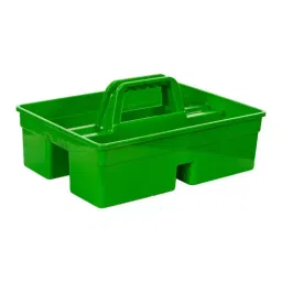 Mrinmoyee Sturdy Plastic Cleaning Basket Caddy Green - IN0642-picture-45