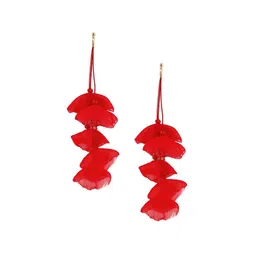 StyleCast x Revolte Floral Drop Earrings image 4