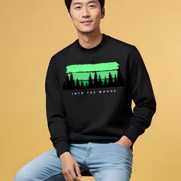 Moda Rapido Men Printed Sweatshirt image 2