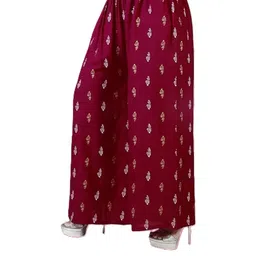 Aura Glam Women Printed Palazzos-image-43