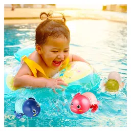 OPINA Swimming Turtle Wind Up Bath Toys Pack of 3 - (Color May Vary) image 5
