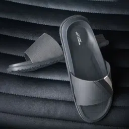 Asian Men's SLIDER-54 Dark Grey Casual Sandals-picture-14