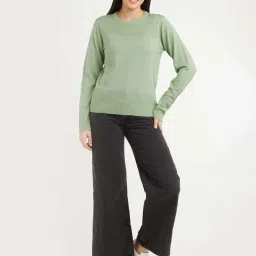 Zink London Green Regular Fit Sweater image 4