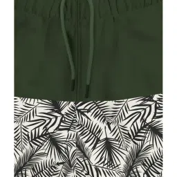 HELLCAT Kids Green Color Block Shorts image 3