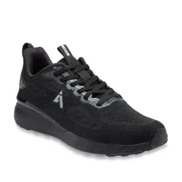Action Men's Black Running Shoes image 3