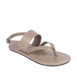 planet paaduks Paaduks Men's Hiver Beige Back Strap Sandals image 3