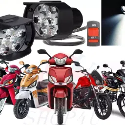 SHOP4U Waterproof 9 Shilon LED Fog Light Head Lamp Compatible with Mahindra All Models-picture-21