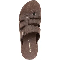 Khadim Men's Brown Toe Ring Sandals image 3