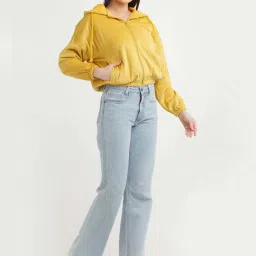 Zink London Yellow Regular Fit Jacket image 5