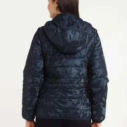 Zink London Blue Camou Print Jacket image 2