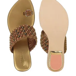 Solefoot Embellished Party Block Sandals image 3