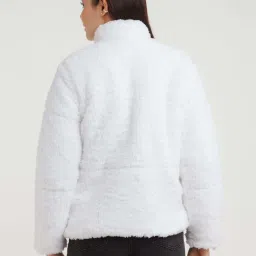 Zink London White Regular Fit Jacket image 2