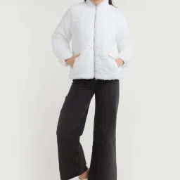 Zink London White Regular Fit Jacket image 5