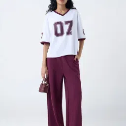 studiofit women Studiofit by Westside Plum High-Rise Pants image 3