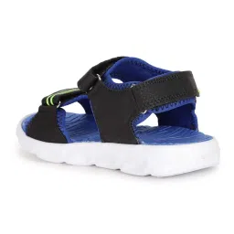 Bubblegummers by Bata Kids Blue & Black Floater Sandals image 3