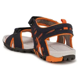 Bata Kids Blue & Orange Floater Sandals image 3