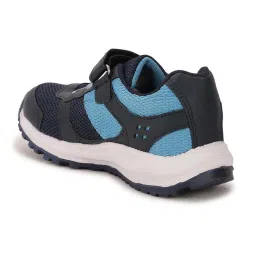 Bubblegummers by Bata Kids Black & Blue Velcro Shoes image 3