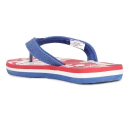 Disney by Bata Kids Blue & Red Flip Flops image 3