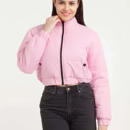 Zink London Pink Regular Fit Jacket image 1