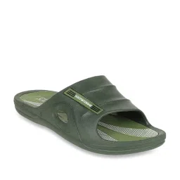 Carlton London Men's Olive Green Slides image 3