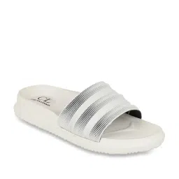 Carlton London Men's Off White Slides image 3