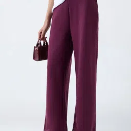 studiofit women Studiofit by Westside Plum High-Rise Pants-picture-16