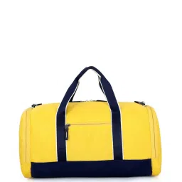 Tommy Hilfiger Demarcus Yellow & Navy Medium Duffle Bag image 3