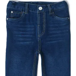 MiArcus Boys Navy Cotton Regular Fit Jeans image 3