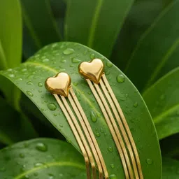 DressBerry Heart Shaped Drop Earrings-picture-34