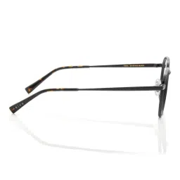 Shisen Fox Black Round Unisex Eye Frames image 3