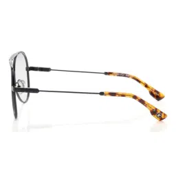 Shisen Fox Black Aviator Unisex Eye Frames image 3