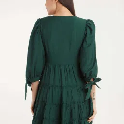 Zink London Green A-Line Dress image 2