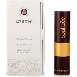 SoulTree Ayurvedic Kajal - Copper Tint - 3 gm | Organic Kajal image 2