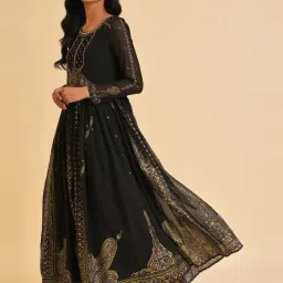 Wishful by W Black Embellished Maxi Dress image 3