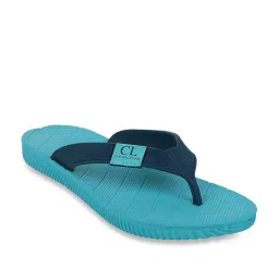 Carlton London Women's Turquoise Flip Flops image 3