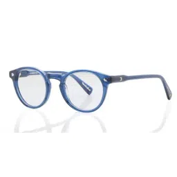 Shisen Fox Blue Round Unisex Eye Frames-picture-21