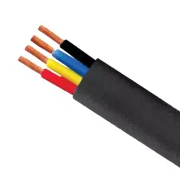 S.K. LITE 10 Sq.mm 4 Core Aluminium Solid Cable Black-image-8