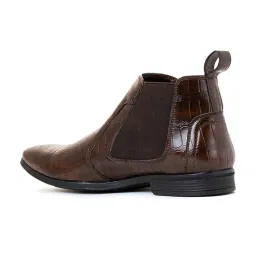 Khadim Men's Brown Chelsea Boots image 5