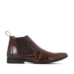 Khadim Men's Brown Chelsea Boots image 1