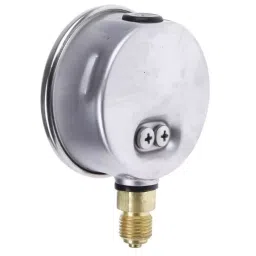 Sferaco G 1/4 Analogue Pressure Gauge 10 bar Bottom Entry 63 mm Outside Diameter With RS Calibration, 1613006 image 4