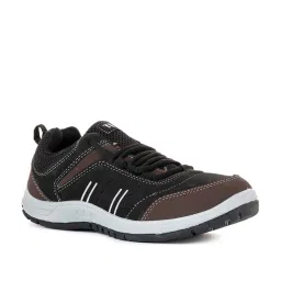 Khadim Men's Black Derby Shoes image 2