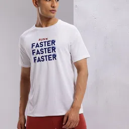 HRX by Hrithik Roshan Typography Printed Raglan Sleeves Rapid-Dry Running T-shirt image 5