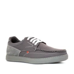 Khadim Men's Grey Derby Shoes image 2