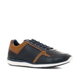 Khadim Men's Navy Casual Sneakers image 2