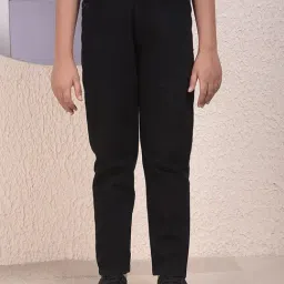 Crimsoune Club Kids Black Cotton Jeans-image-17