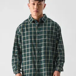 The Souled Store Multicolor Relaxed Fit Check Shirt-picture-18