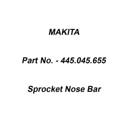 Makita Sprocket Nose Bar Size 45 cm/18 inch, Part No 445.045.655-picture-20