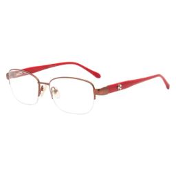 Ted Smith Brown Oval Eye Frames for Women-picture-41